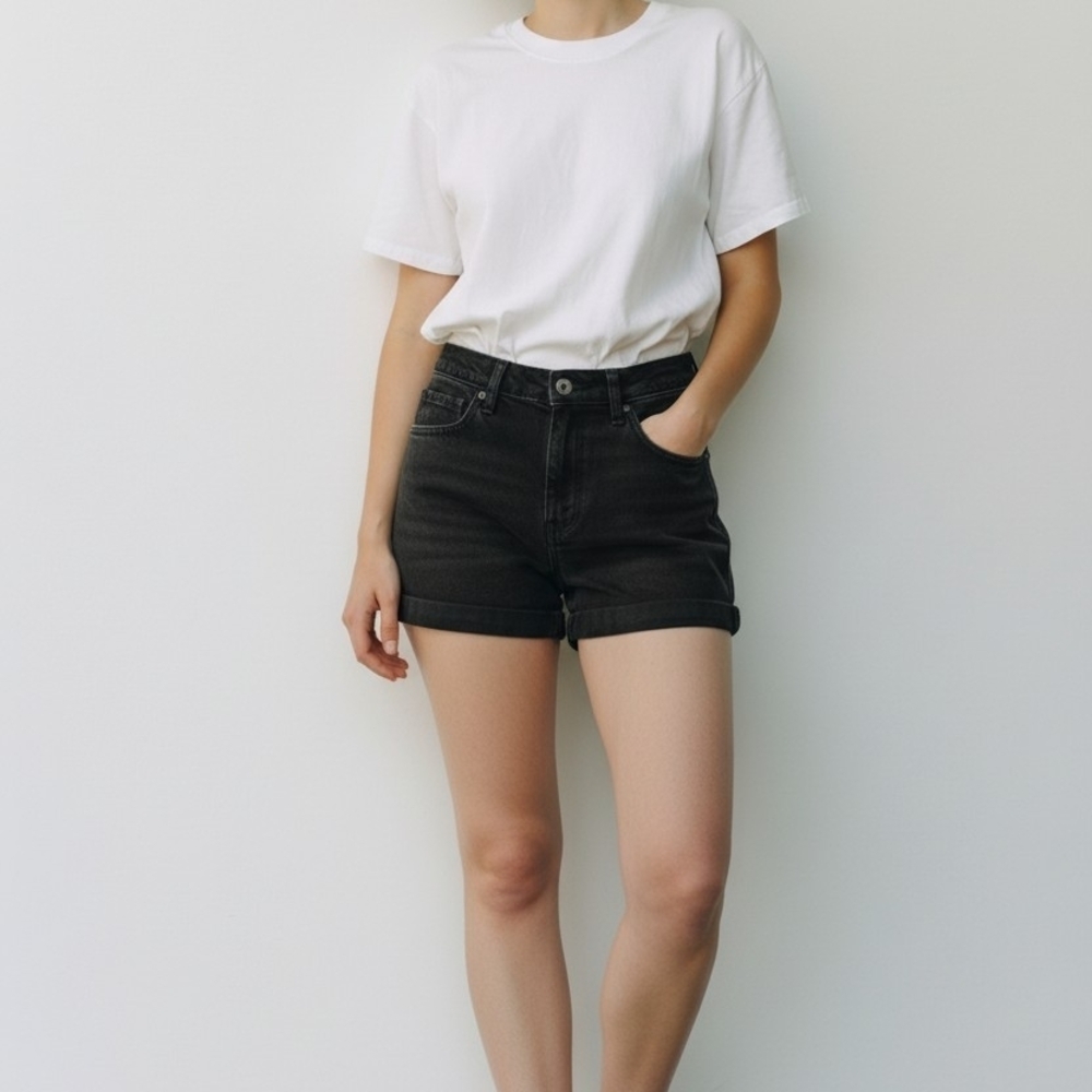 Old Navy Black Jean Shorts